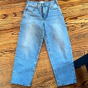 Madewell ballon jeans 25